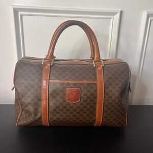 Celine Macadam Boston Bag